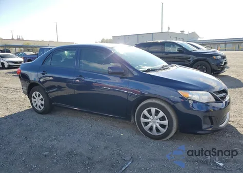 2013 Toyota Corolla Base from USA, damaged, VIN 5YFBU4EE2DP111430